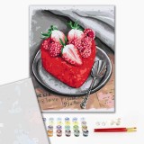 Премиум картина по номерам - Любов на десерт © Anna Kuly
