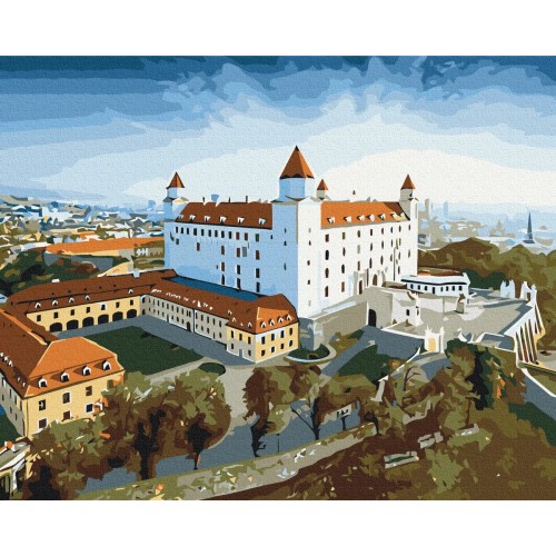 Картина за номерами "Братиславський Град" PBS53698 40×50 см