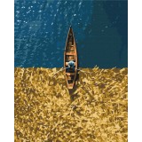 Картина за номерами "Озеро Світязь © Roksolana Baran" PBS53752 40×50 см