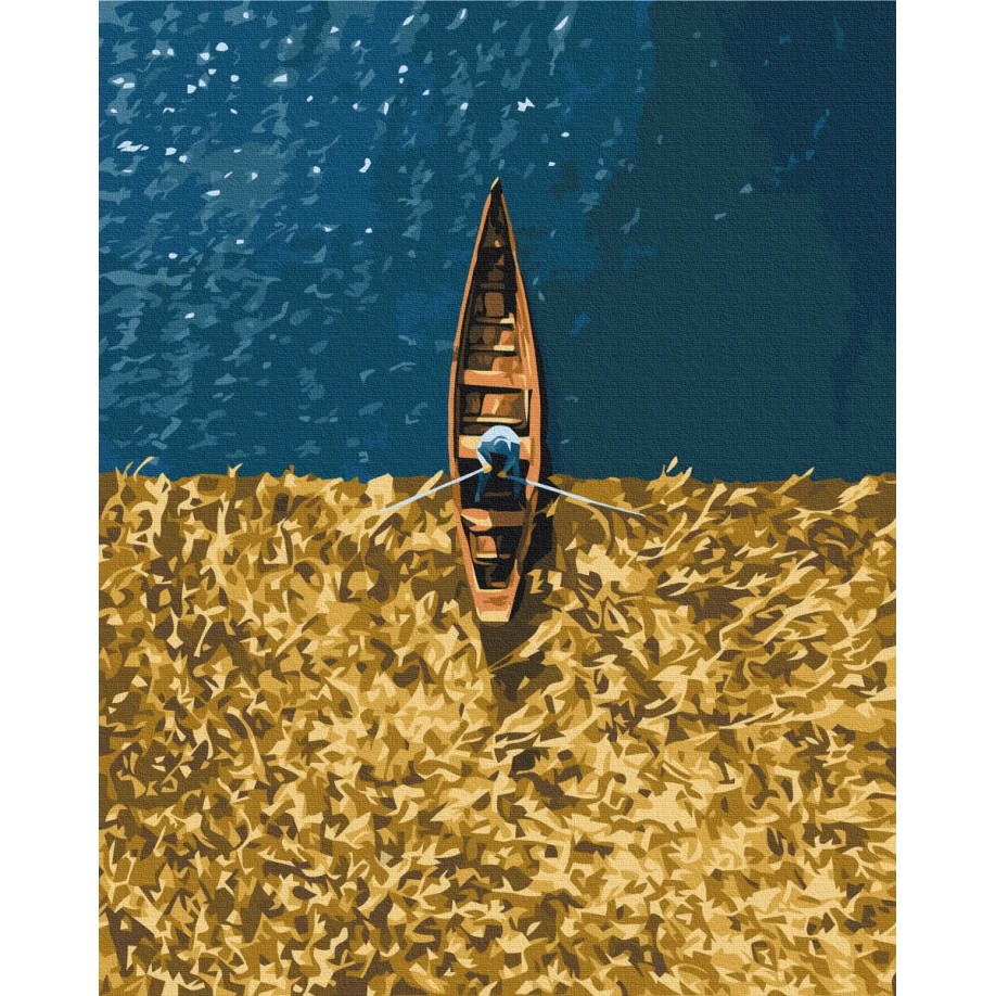 Картина за номерами "Озеро Світязь © Roksolana Baran" PBS53752 40×50 см