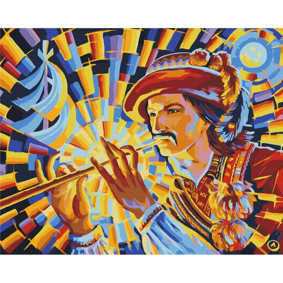 Картина за номерами "Чарівна сопілка © Oleg Loburak" PBS53766 40×50 см