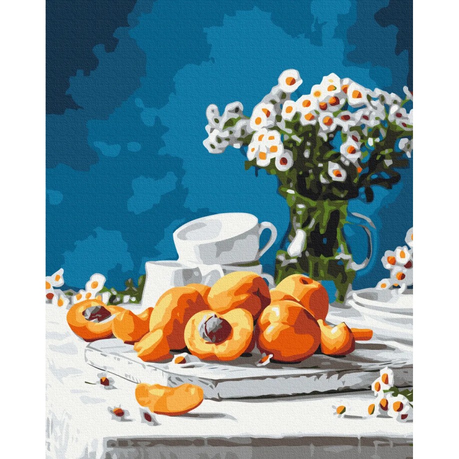 Картина за номерами "Соковиті кольори © Halyna Vitiuk" PBS53813 40×50 см