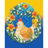 Картина за номерами "Пасхальне Щастя © Поліна Скурихіна" PBS53953 40×50 см