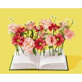 Картина за номерами "Книга на рідній мові © Halyna Vitiuk" PBS53995 40×50 см