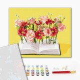 Картина за номерами "Книга на рідній мові © Halyna Vitiuk" PBS53995 40×50 см