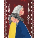 Преміум картина за номерами - Сестри © ANNART