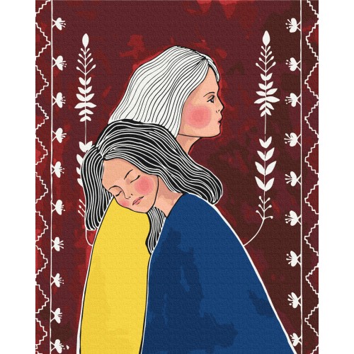 Преміум картина за номерами - Сестри © ANNART