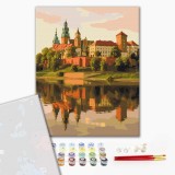 Преміум картина за номерами - Королівська оселя над Віслою