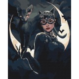 Картина за номерами "Чорна леді" PBS57007 40×50 см
