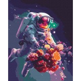 Картина за номерами "Космічний букет" PBS57024 40×50 см