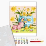 Картина за номерами "Великоднє полювання © artdi.ua" PSBS021 40×40 см