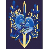 Картина за номерами - Крилатий герб