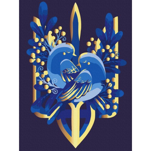 Картина по номерам - Крылатый герб