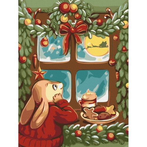 Картина по номерам - Казка за вікном © Olena Lazarenko