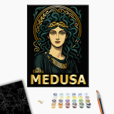 Картина за номерами - Медуза