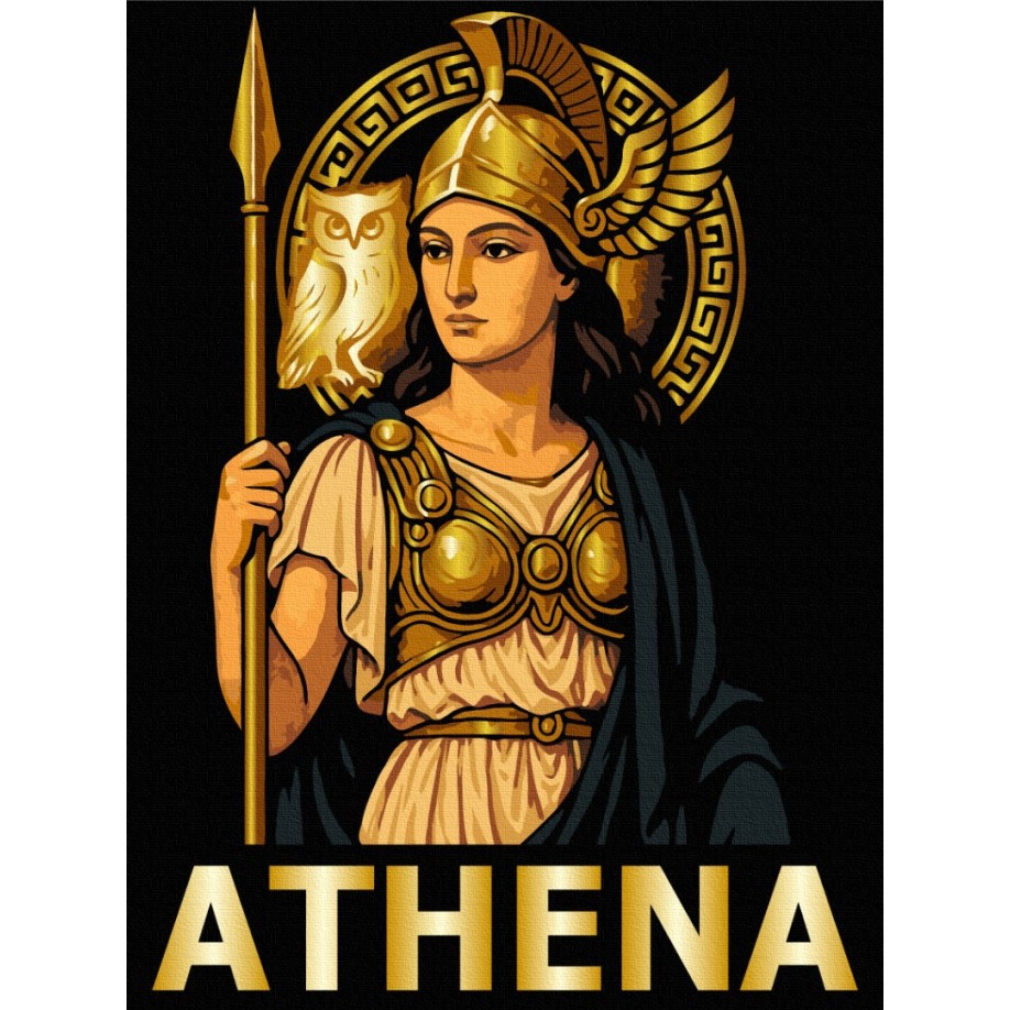 Картина по номерам - Афина