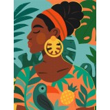 Картина за номерами - Донька сонця ©Тетяна Шевцова