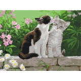 Картина за номерами - Пара кошенят