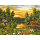 Картина за номерами - Атмосферний світанок