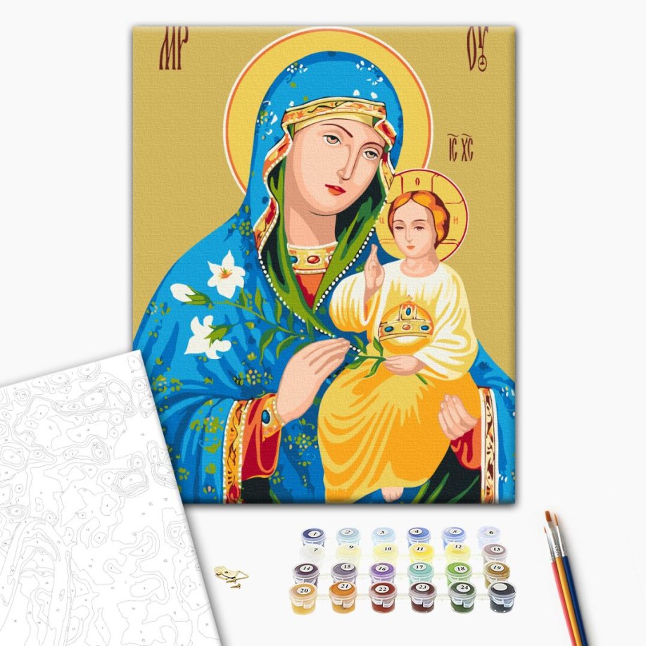 Картина за номерами - Нев'янучий Цвіт