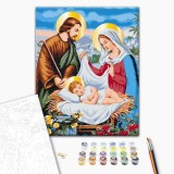 Картина за номерами - Свята родина