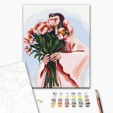 Картина по номерам - Весенний образ ©Alla Berezovska