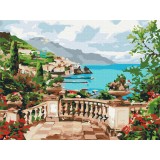 Картина за номерами - Вид на море