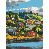 Картина за номерами - Барвисте село
