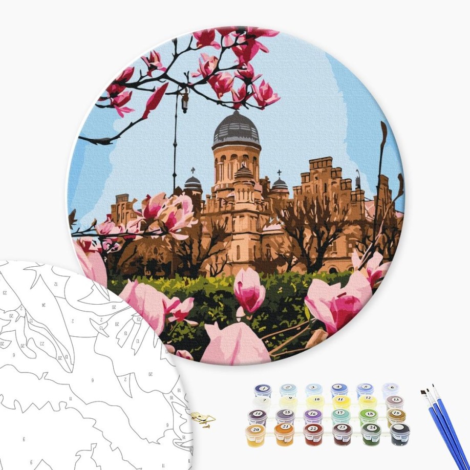 Картина за номерами - Резиденція митрополитів © Oksana Ermoshenko