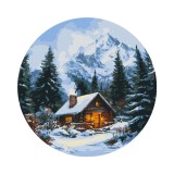 Картина за номерами - Казкова хатинка в лісі