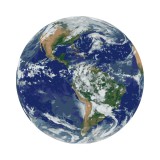 Картина за номерами "Земля photo by NASA (Розмір L)" RC00106 ⌀40 см