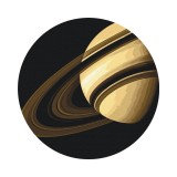 Картина за номерами "Сатурн photo by NASA (Розмір L)" RC00110 ⌀40 см