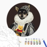 Картина за номерами - Її Величність Чіхуахуа © Telonitskaya Kristina
