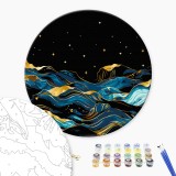 Картина за номерами - Нічний океан